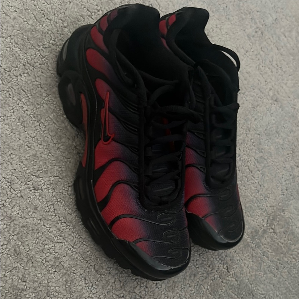 Red and Black Sneakers